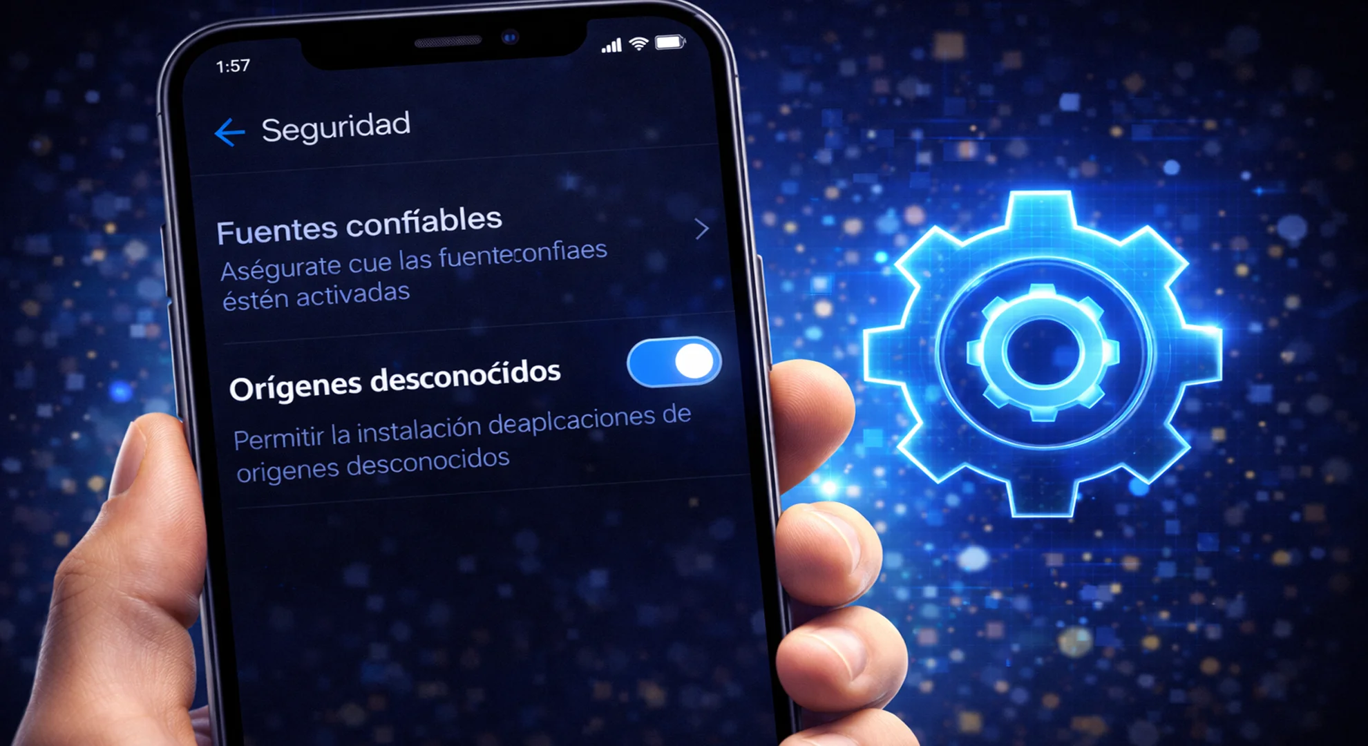 Instalación de la App 1win en Android